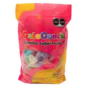 Gomitas GoloGom's Sabor Frutas 1 kg- ZK