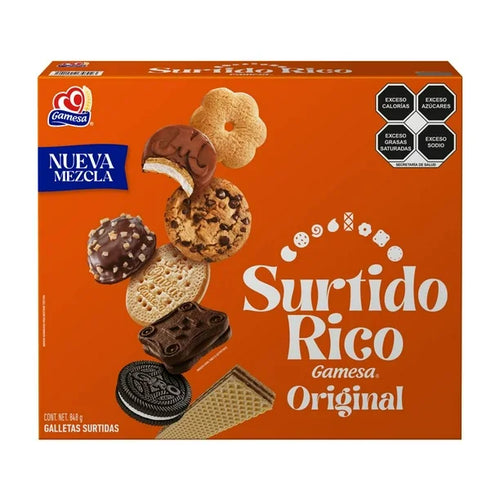 Galletas Gamesa Surtido Rico de 848 grs - Pepsico ZK