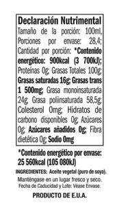 Kirkland Signature Aceite Vegetal 2 pzas de 2.84 L - KOZ