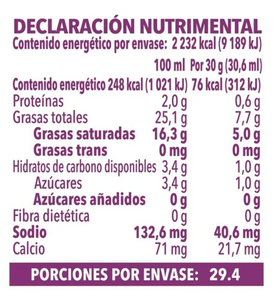 Crema Ácida Alpura Deslactosada 900 ml - ZK