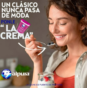 Crema Ácida Alpura Deslactosada 900 ml - ZK