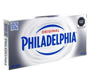 Queso Crema Philadelphia 4 piezas de 180 gr - ZK