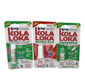 Set de Pegamentos Kola Loka 7 pzas - ZK