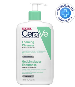 CeraVe Gel Limpiador Espumoso 473 ml - KOZ