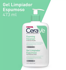 CeraVe Gel Limpiador Espumoso 473 ml - KOZ