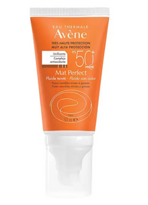 Avène Mat Perfect Protector Solar Toque Seco con Color FPS 50+ 50 ml - KOZ