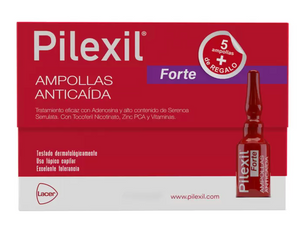 Pilexil Forte Ampollas Anticaída +5 Gratis - KOZ