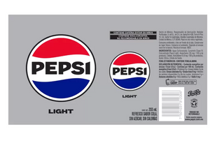 Pepsi Light 24 piezas de 355 ml - KOZ