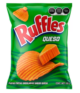 Ruffles Papas Fritas Onduladas sabor Queso 539 grs - KOZ