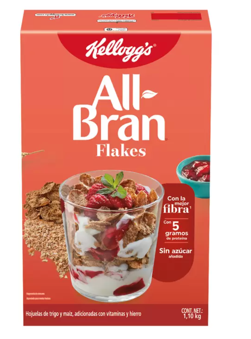 All Bran Flakes Cereal 1.1 kg - KOZ