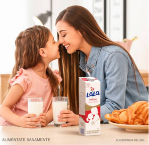 Leche Entera Lala 12 pzas de 1 l c/u - ZK