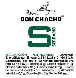 Chicharrón de Chile Don Chacho Serrano 330 g - ZK