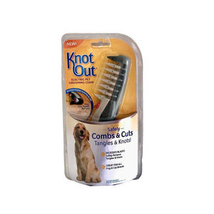 Peine Electrico Para Mascota Knot Out - Kn011124 Color Negro - BGP