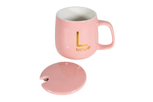 Cargar imagen en el visor de la galería, Set De Base Calentadora De Tazas Con Mug Y Mezclador Eléctri Color Rosado. - BGP