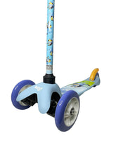 Cargar imagen en el visor de la galería, Patín Para Niño Scooter Patin 3 Ruedas Bluey Color Azul