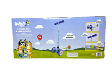 Cargar imagen en el visor de la galería, Patín Para Niño Scooter Patin 3 Ruedas Bluey Color Azul