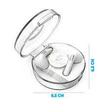 Cargar imagen en el visor de la galería, Audífonos inalámbricos bluetooth ele-gate con estuche transparente de carga, variedad de colores / ear.bt.q37. - BGP