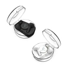 Cargar imagen en el visor de la galería, Audífonos inalámbricos bluetooth ele-gate con estuche transparente de carga, variedad de colores / ear.bt.q37. - BGP