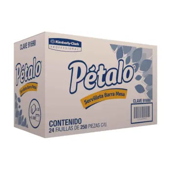 Servilletas Kimberly-Clark Pétalo 24 Fajillas con 250 Servilletas - ZK