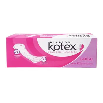 Pantiprotectores Kotex Largos 132 Pzas - ZK