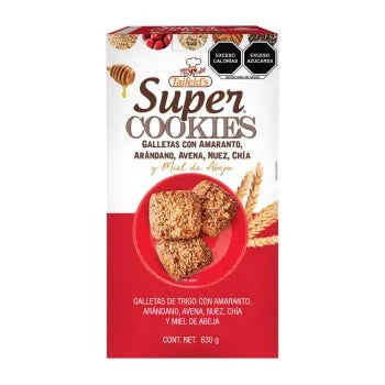 Galletas Taifeld's Super Cookies Bajas en Sodio 630G - ZK