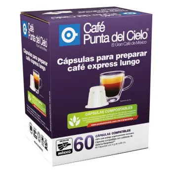 Café Express Lungo Punta del Cielo 60C - ZK