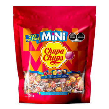 Paleta Chupa Chups Mini con 210 Pzas - ZK