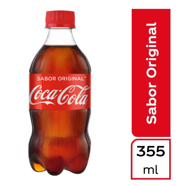 Refresco Coca Cola sabor original lata 355 ml