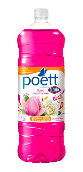 Limpiador 4 litros Flores de Primavera Poett