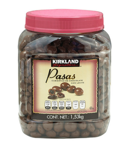 Kirkland Signature pasas cubiertas con chocolate 1.53K - KOZ