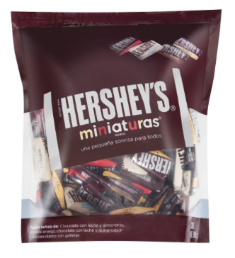 Chocolates Hershey´s miniaturas surtidas 900G - KOZ