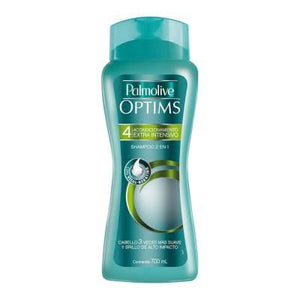 Caja Shampoo Optims Extra Intensivo de 700 ml con 12 Piezas - Palmolive-Shampoo-Colgate Palmolive-MayoreoTotal